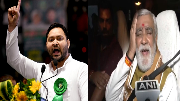 Ashwini Choubey counterattack Tejashwi Yadav