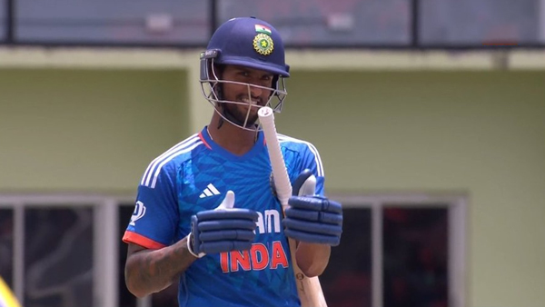 IND vs WI: Tilak Varma