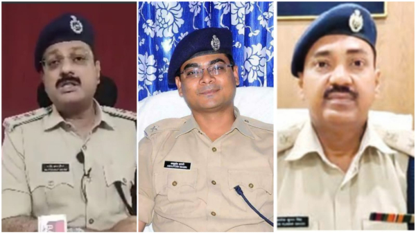 IPS Ashutosh Bagri, Alok Kumar Singh, Rajiv Kumar Mishra and Lady Inspector Neetu posted in Manipur case