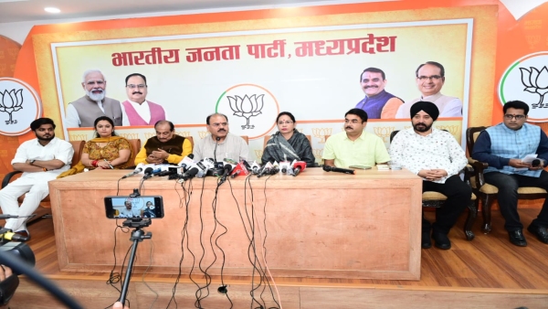 After the video of Congress MLA went viral, the MP BJP accused press conference