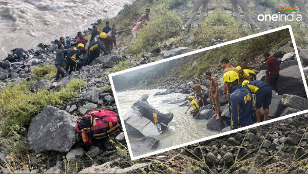  uttarkashi accident Gangotri Highway Vehicle fell into ditch stones coming hill Gangotri Highway