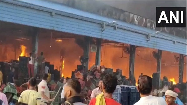 Azadpur Mandi Fire Azadpur Mandi Fire