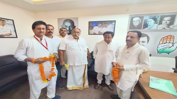 गुन्नौर से पूर्व विधायक महेंद्र बागरी कांग्रेस में शामिल 