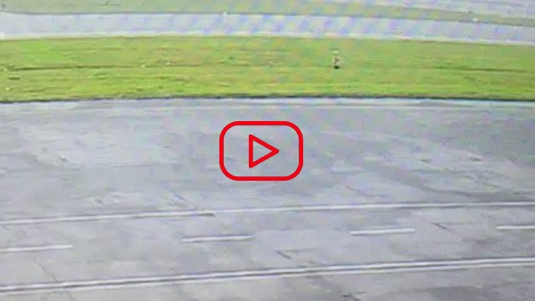 Chartered plane landing on Mumbai Airport 