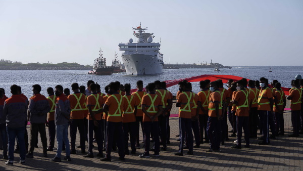 indian ocean chinese ship