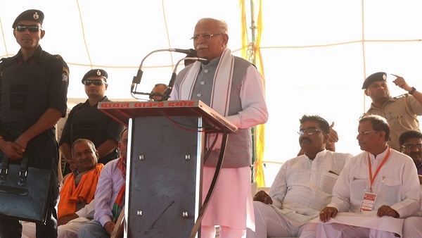 Haryana Chief Minister Manohar Lal Khaddar Haryana Chief Minister Manohar Lal Khaddar