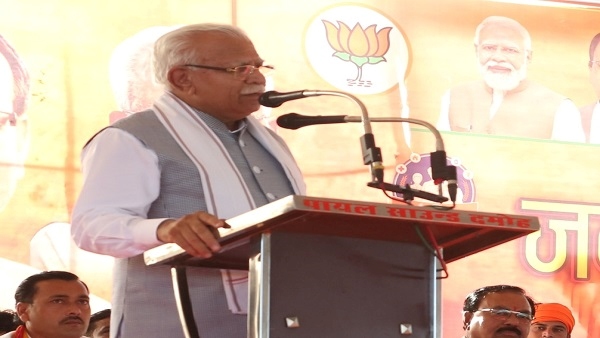 Haryana Chief Minister Manohar Lal Khaddar Haryana Chief Minister Manohar Lal Khaddar
