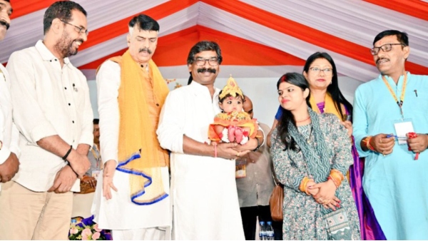 CM Hemant Soren Janmashtami CM Hemant Soren Janmashtami