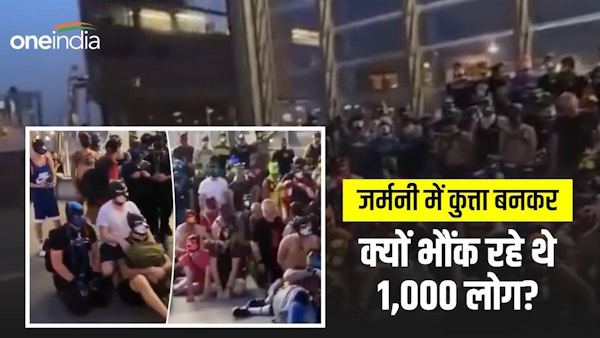 1,000 humans gather in Berlin dressed as dog 1,000 humans gather in Berlin dressed as dog