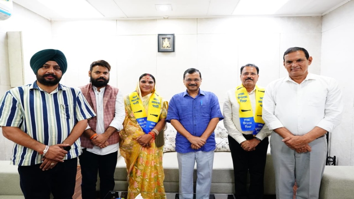आम आदमी पार्टी को MP में मिला बड़ा चेहरा, पूर्व विधायक ममता मीणा ने ...