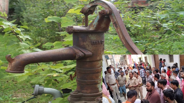 mother and daughter died due to electric shock in hand pump in Deoria