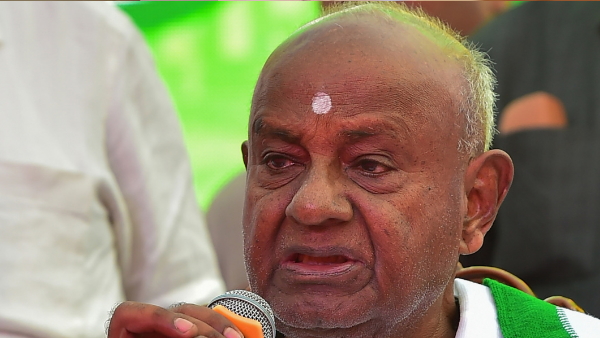 former Prime Minister HD Deve Gowda