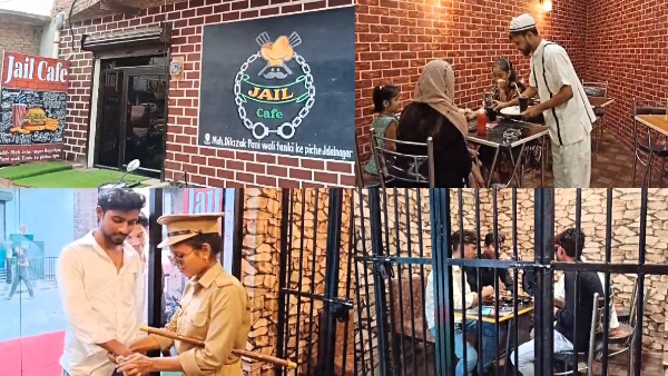 amazing restaurant in shahjahanpur of uttar pradesh based on the theme of jail 