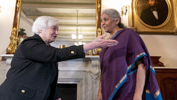 US Treasury Secretary India Visit