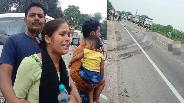 Kanpur Accident collision between dumper and pickup 4 passengers including girl and woman killed Kanpur Accident collision between dumper and pickup 4 passengers including girl and woman killed