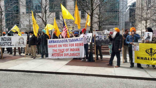 Canada Khalistan Protest