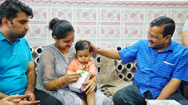 Little Kanav get an injection