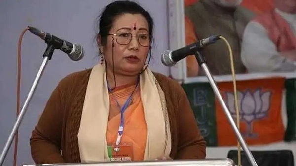 Manipur BJP President Sharda Devi