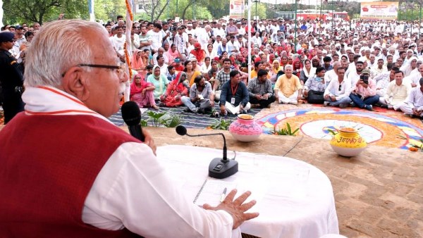 Haryana CM Manohar Lal Khattar 