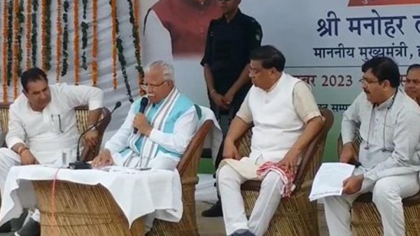 Haryana CM manohar lal Khattar 