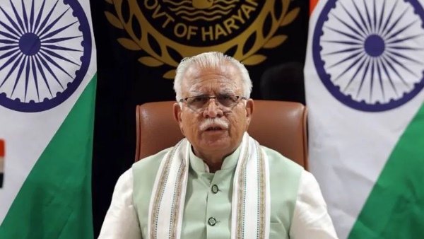 Haryana CM Manohar Lal Khattar