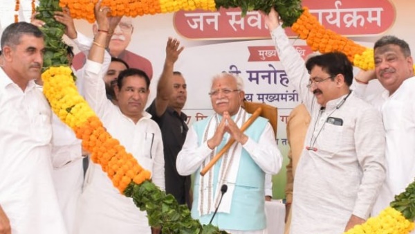Haryana CM Manohar Lal Khattar