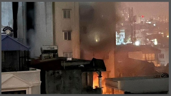 Vietnam building fire