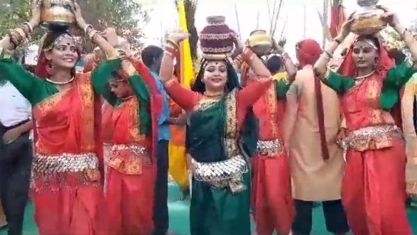 Kanha city Vrindavan mathura decorated everyone is waiting for the birth of lord krishna Kanha city Vrindavan mathura decorated everyone is waiting for the birth of lord krishna