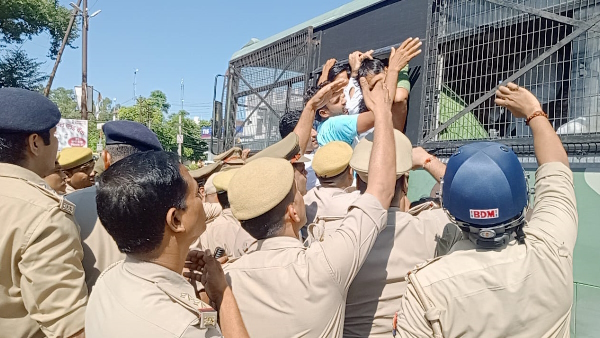 Samrat Mihir Bhoj Gurjar Yatra was carried without permission in Mawana of meerut