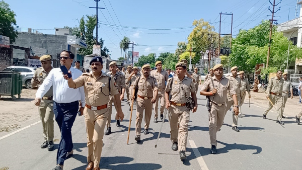 Samrat Mihir Bhoj Gurjar Yatra was carried without permission in Mawana of meerut