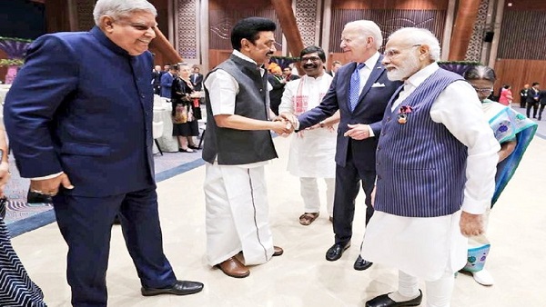 G-20: रात्रिभोज में तमिलनाडु के सीएम एमके स्टालिन हुए शामिल