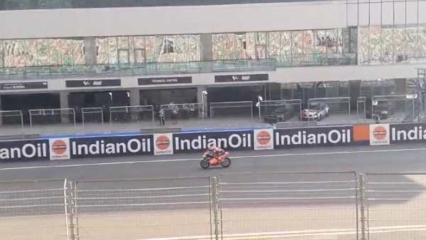 Moto GP race started in Greater Noida on friday Indian rider Yasin Ahmed also participated Moto GP race started in Greater Noida on friday Indian rider Yasin Ahmed also participated