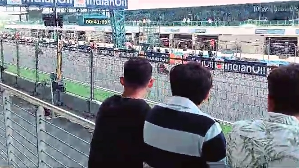 Moto GP race started in Greater Noida on friday Indian rider Yasin Ahmed also participated Moto GP race started in Greater Noida on friday Indian rider Yasin Ahmed also participated