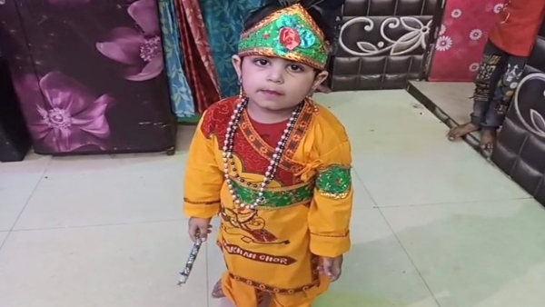 Muslim woman celebrated Janmashtami in Aligarh dressed her son as Shri Krishna