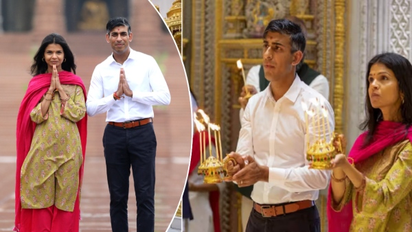 G20 summit Rishi Sunak in Akshardham temple of Swaminarayan sect know its history