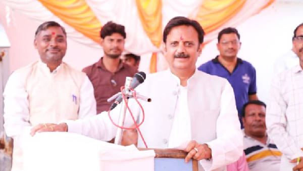 Minister Rajendra Shukla gifted 84 shops to Rewa, inaugurated development work worth crores