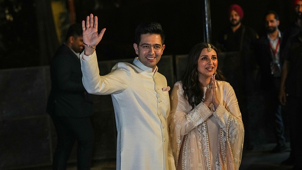 Raghav Chadha Parineeti Chopra wedding