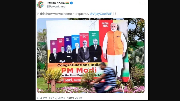 G20 Summit PM Narendra Modi poster