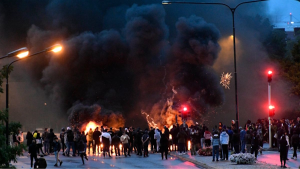 Riot Breaks Out at Quran Burning Protest