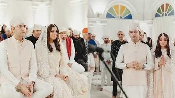 Parineeti Chopra and Raghav Chadha 