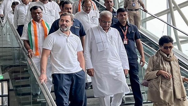 G-20 समिट से पहले यूरोप दौरे के लिए रवाना हुए राहुल गांधी