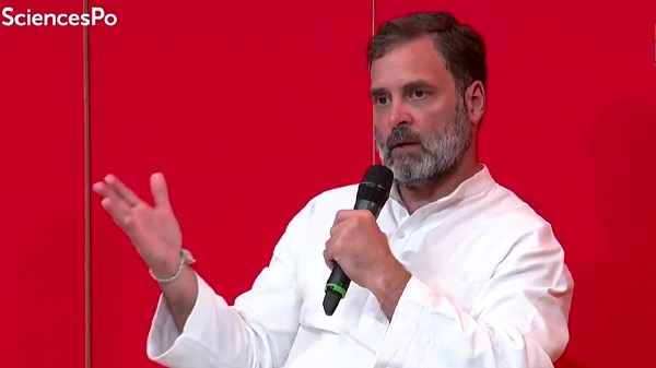 Rahul Gandhi in Paris