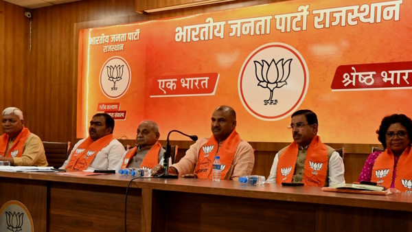 BJP in rajasthan Assembly Elections 2023