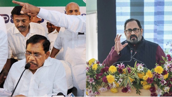 Hindu faith is being systematically attacked, Union Minister Rajeev Chandrasekhar made serious allegations against Congress