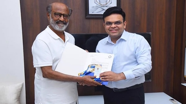 rajinikanth and jay shah
