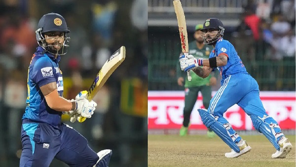 Sadeera Samarawickrama vs virat kohli