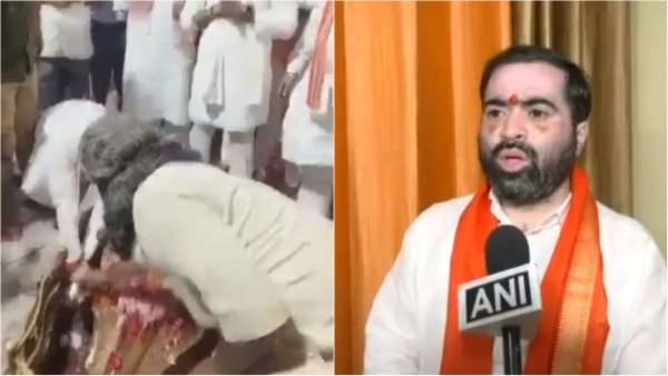 UP minister Satish Sharma UP minister Satish Sharma