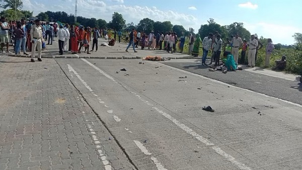 शहडोल में रफ्तार का कहर, बाइक-ट्रक की भिडंत में तीन युवकों की मौत