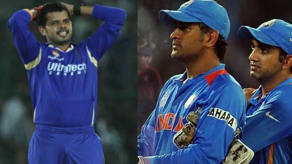 Sreesanth MS Dhoni Gautam Gambhir