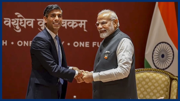 Modi holds bilateral meeting with sunak